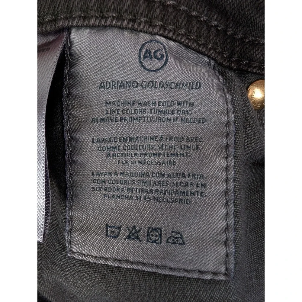 AG Adriano Goldschmied The Tellis Jeans Mens 36R Brown Modern Slim Fit Denim